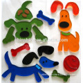 Removable static cling animal window stickers for children , glass stickers